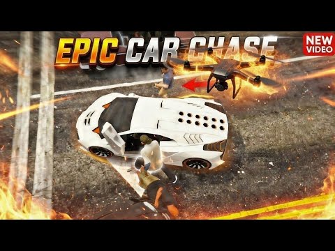 ? পুলিশ + ড্রোন vs আমার লাম্বো! ? Craziest GTA Car Chase 2026 ? #gta #tuf Gaming pro  thumbnail
