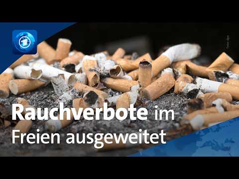 Rauchverbote draußen: Was sich ändert und wo es teuer werden kann thumbnail