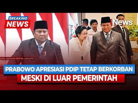 Prabowo Berterima kasih Kepada PDIP Tetap Berkorban Meski di Luar Pemerintah | iNews Terkini thumbnail
