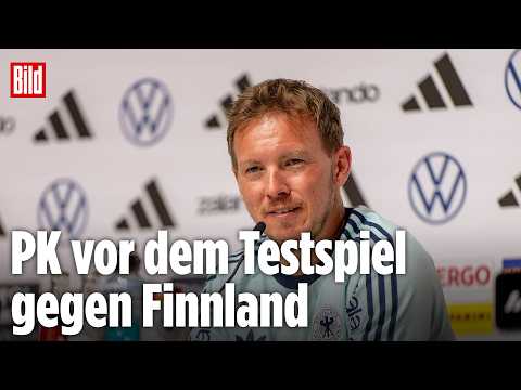 🔴 DFB-Pressekonferenz vor dem Testspiel gegen Finnland! | BILD LIVE thumbnail