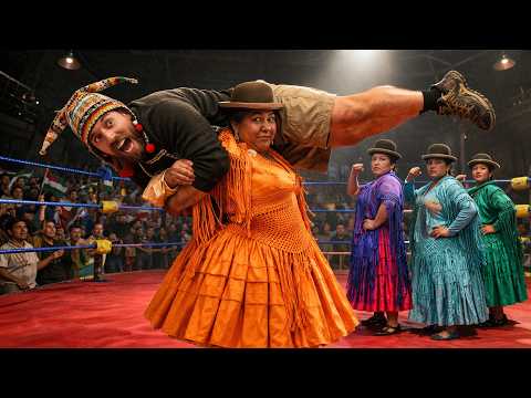 I Challenged a Cholita Wrestler (Bad Idea) thumbnail