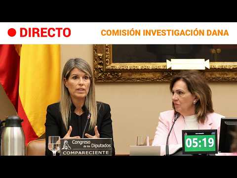 DIRECTO | DANA: Maribel VILAPLANA comparece en la COMISIÓN de INVESTIGACIÓN |RTVE Noticias thumbnail