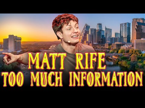 TOO MUCH INFORMATION | Matt Rife crowdwork thumbnail