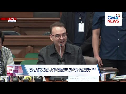 Sen. Alan Peter Cayetano- 'Wala silang quorum' | GMA News thumbnail