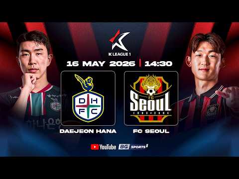 LIVE?: DAEJEON HANA vs FC SEOUL | 2026 K LEAGUE 1 (R15) thumbnail