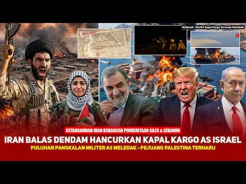 IRAN BALAS KESOMBONGAN DUNIA! Pejuang Gaza dibuat terharu, AS-Israel Musnah! Trump Netanyahu panik thumbnail