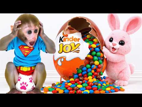 Monkey Baby Bon Bon and the duckling face a haunted plush rabbit that can walk thumbnail