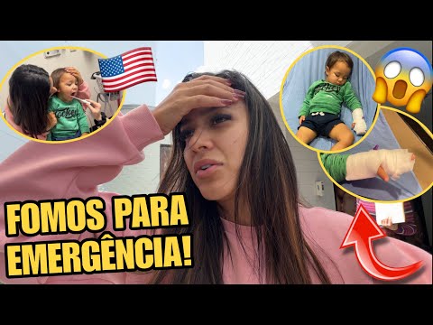 PRIMEIRA VEZ NA EMERGÊNCIA COM MEU FILHO NOS ESTADOS UNIDOS!! 🚨🇺🇸 *REALZÃO* thumbnail