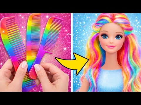 ? DIY Beleza para Bonecas: Truques Simples e Looks Super Estilosos! ?✨ thumbnail