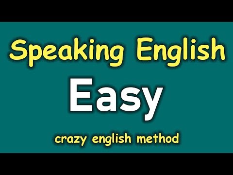 Daily English Conversation with Crazy English Method ? Easy To Speak English Fluently For Beginners thumbnail
