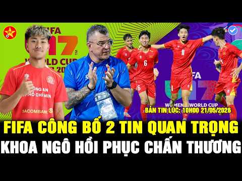 ?FIFA "CÓ LỖI" VỚI U17 VIỆT NAM ? VFF PHẠT NẶNG 2 HLV, CAHN PHẢN PHÁO, SAO VIỆT KIỀU BÁO TIN VUI thumbnail