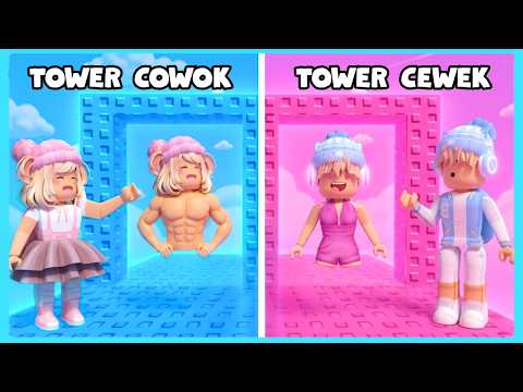 Bang Boy Dan Caca Desain avatar Diatas Tower Di Roblox ft @Shasyaalala thumbnail