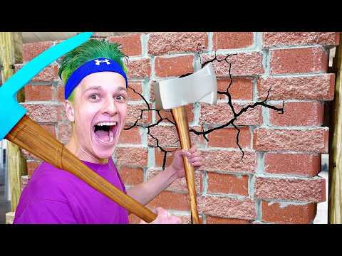 100 слоёв из MINECRAFT в РЕАЛЬНОЙ ЖИЗНИ! - Челлендж thumbnail