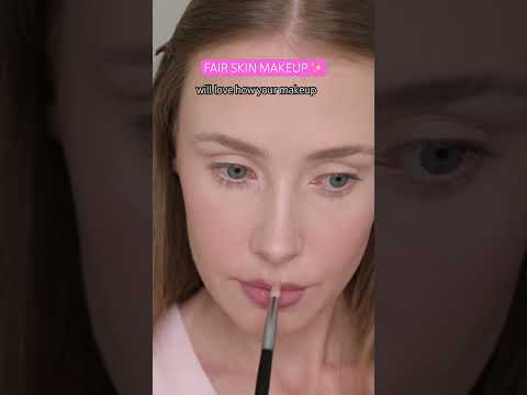 Makeup Looked Terrible When I Stopped Tanning… Until I Did This ? #fairskin #makeup thumbnail