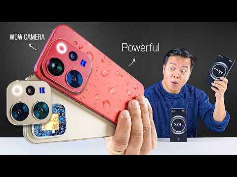 vivo V70 & V70 Elite Unboxing & Test - Zeiss Telephoto & Snapdragon Power Phone thumbnail