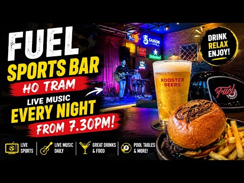 Fuel Sports Bar Ho Tram | Live Music, Cocktails & Resort Nightlife thumbnail