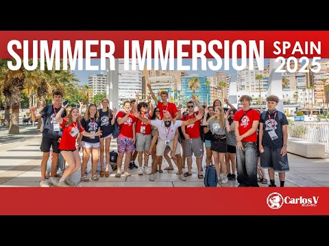 ☀️ 2025 Summer Immersion Programs in Spain | Carlos V Education thumbnail