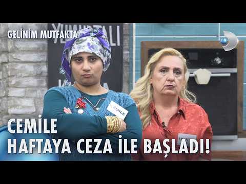 Cemile sabotajı yüzünden -6 ceza puanı aldı! - Gelinim Mutfakta 1856. Bölüm thumbnail