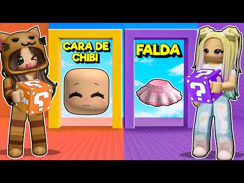 JUGAMOS la TORRE TROLL de QUE PREFIERES versión LUCKY BLOCKS en Roblox con Mandarina thumbnail