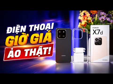 Mở hộp Honor X7d 4G: ĐIỆN THOẠI BÂY GIỜ GIÁ ẢO THẬT! thumbnail
