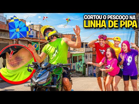 O VOID CORTOU O PESCOÇO EM UMA LINHA DE PIPA *Ele foi para o hospital ? thumbnail