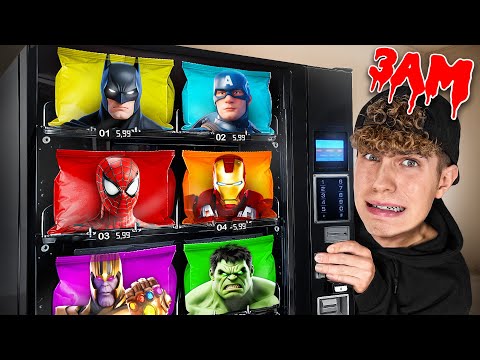 ÖFFNE NIEMALS MYSTERY SUPERHELDEN AUTOMATEN PÄCKCHEN um 3 UHR!! thumbnail