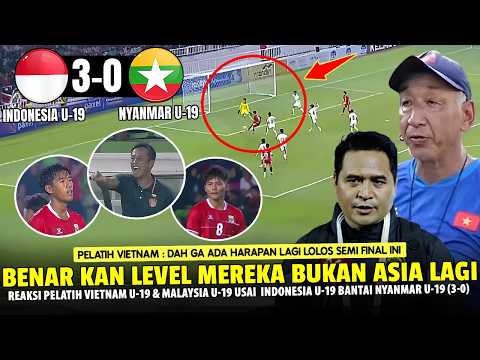 🔴KOK KEPANASAN SIH !! Pelatih Vietnam U19 & Malaysia U19 NGOMONG GINI Usai Timnas Bantai Nyanmar 3-0 thumbnail