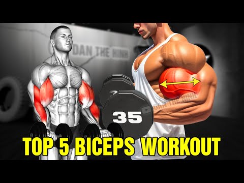 Top 5 Bicep Workout at Gym For Big Arms thumbnail