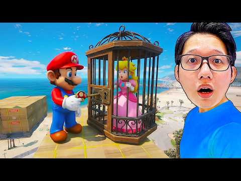 GTA5裡公主被抓走了，瑪利歐要去救公主！？ thumbnail