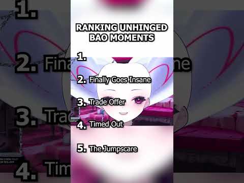 Ranking Unhinged Bao Moments ? thumbnail