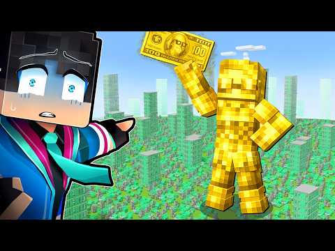 1000億円の超お金持ちの街が何やらおかしい【 マイクラ / マインクラフト 】 thumbnail