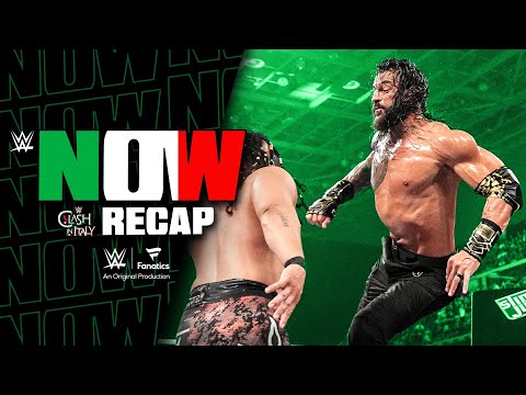 Roman Reigns PREVAILS in TRIBAL COMBAT, Jacob Fatu falls in line | Clash in Italy Recap: WWE Now thumbnail