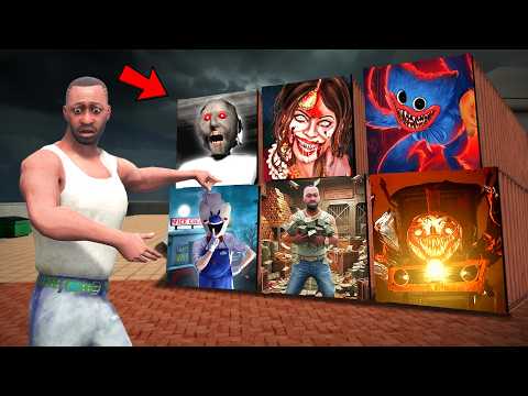 Franklin Opens Most HAUNTED Mystery Containers In Indian Bike Driving 3D! ? thumbnail