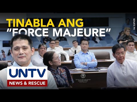 ‘Force majeure’ remarks ni Sen. Padilla, tablado sa mga kapwa senador thumbnail