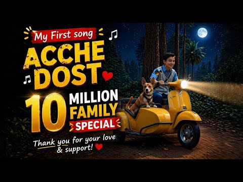 Acche Dost ?? | Our First Song | 10 million Special ❤️ thumbnail