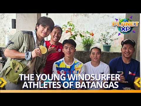 Planet XP: Miguel Tanfelix meets talented young windsurfers in Batangas! thumbnail
