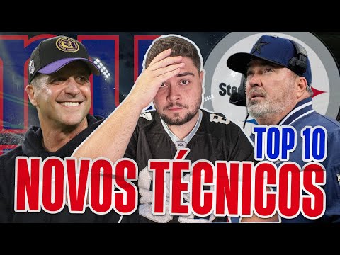 RANKEANDO OS 10 NOVOS TÉCNICOS DA NFL (e quem faltou?) thumbnail