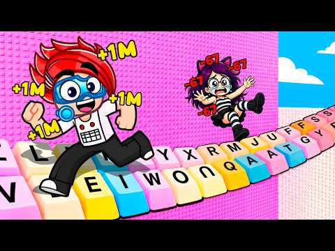DESBLOQUEO la VELOCIDAD MAXIMA en ESCAPA DEL TECLADO DE CARAMELOS en ROBLOX | Luky thumbnail