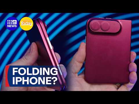Is Apple making a folding smartphone? | 9 News Australia thumbnail