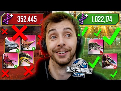 THE BEST WAY TO GET DNA!!! | Jurassic World - The Game | Ep593 HD thumbnail