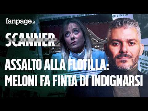 Assalto alla Flotilla: Meloni fa finta di indignarsi. 29 italiani rapiti da Israele thumbnail