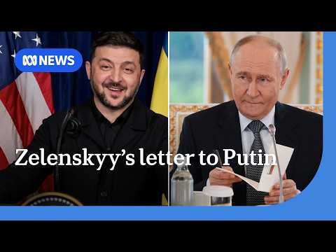 Zelenskyy writes letter to Putin proposing one-on-one meeting | ABC NEWS thumbnail