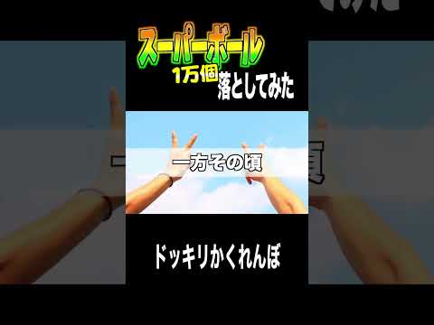 1万個のスーパーボール落として逃亡してみたｗｗｗｗｗｗ thumbnail