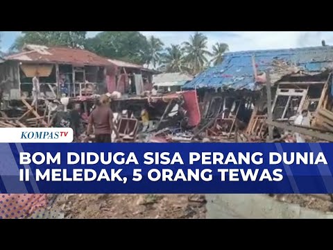 Mengerikan! Bom Diduga Sisa Perang Dunia II Meledak di Biak Papua, 5 Orang Tewas | KOMPAS SIANG thumbnail