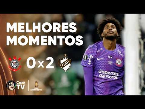MELHORES MOMENTOS: CORINTHIANS 0 X 2 PLATENSE | CONMEBOL LIBERTADORES 2026 | FASE DE GRUPOS thumbnail