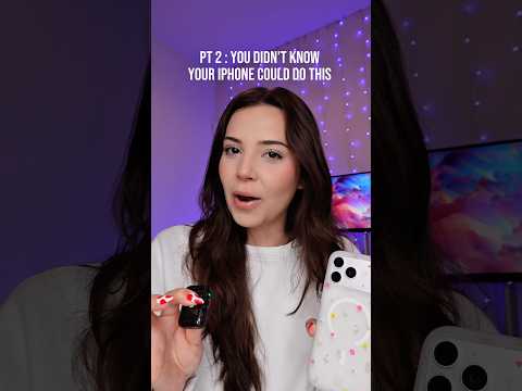 pt 1.. You didn’t know your iPhone could do this! #iphone #iphonetips #iphonehacks thumbnail