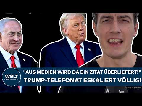 IRAN-KRIEG: "Aus Medien wird da ein Zitat überliefert!" Trump-Telefonat eskaliert völlig! thumbnail