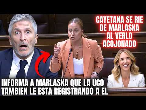 CAYETANA GOZA VIENDO A MARLASKA EN SHOCK AL ENTERARSE QUE LA UCO ESTÁ REGISTRÁNDOLE A ÉL TAMBIÉN  thumbnail