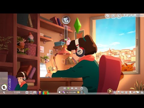 Lofi Girl x The Sims - cozy music to feel ooh be gah! thumbnail