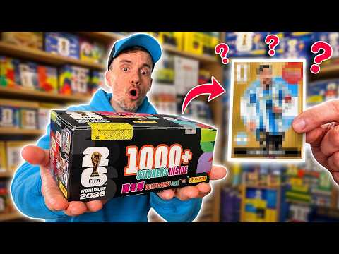 Abri a CAIXA de 1000 FIGURINHAS da COPA 2026… e VEIO ISSO! 😳 thumbnail